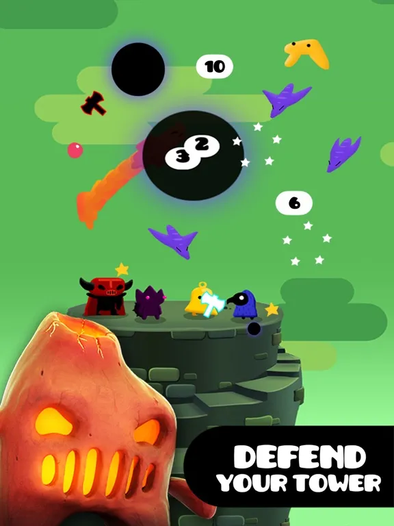 Capturas de pantalla de Tower Power - Kawaii Shooter iPad 