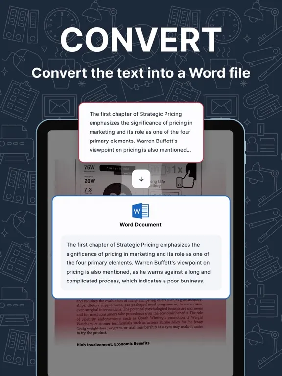InstaScan - Scan Documents iPad  Screenshots