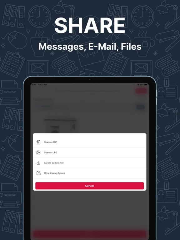InstaScan - Scan Documents iPad  Screenshots