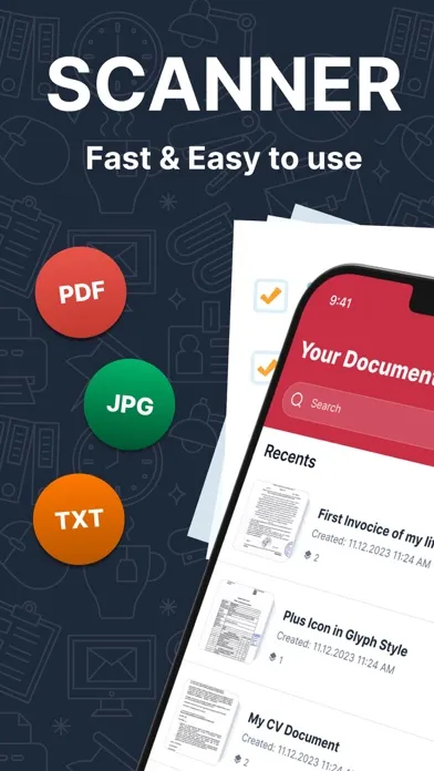 InstaScan - Scan Documents Screenshots