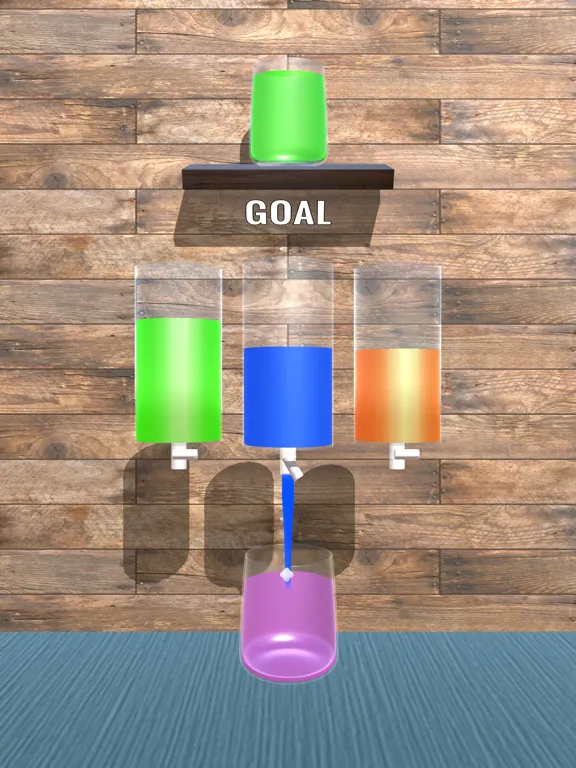 Screenshot di Juice Master - Color Mixing iPad 