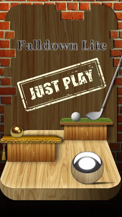 Tangkapan skrin FallDown - The Falling Ball Game