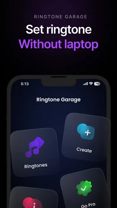 Zrzuty ekranu Ringtone Garage