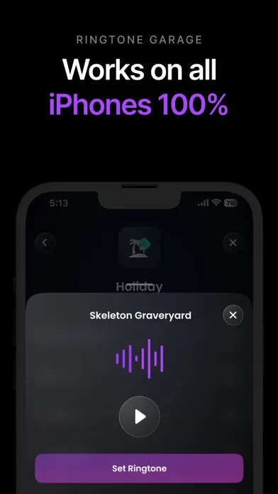 Zrzuty ekranu Ringtone Garage