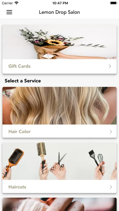 Lemon Drop Salon 스크린샷