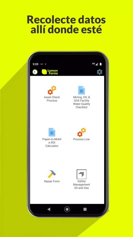 Tangkapan layar Lemonforms