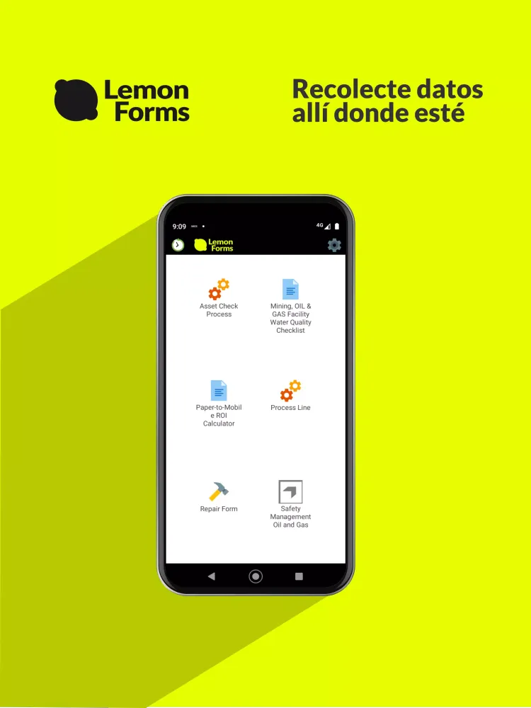 Tangkapan layar Lemonforms