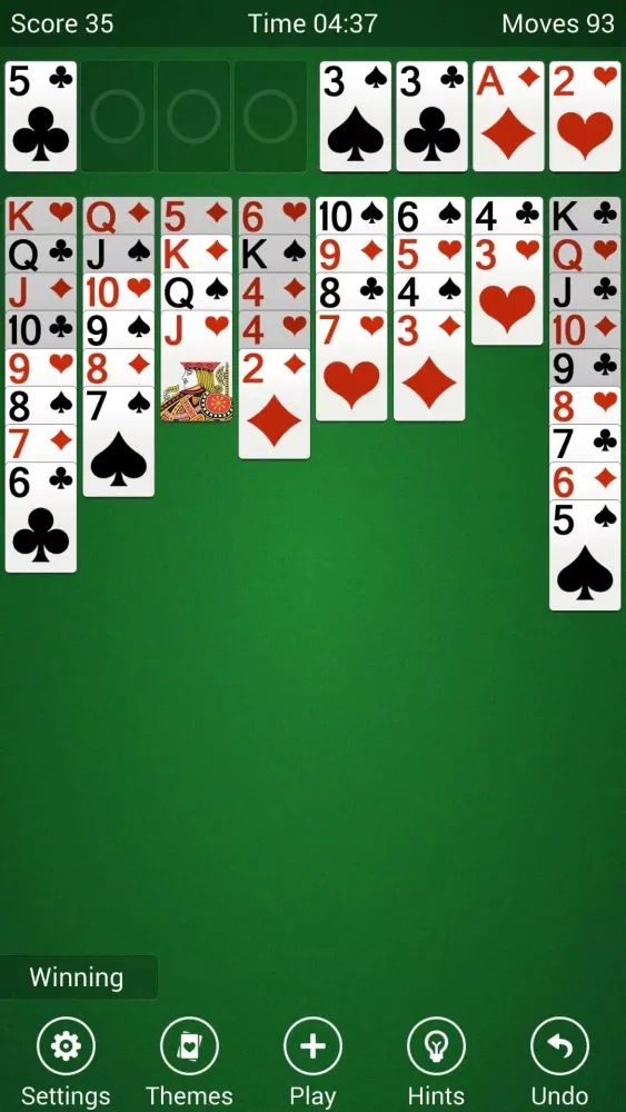 FreeCell Solitaire स्क्रीनशॉट