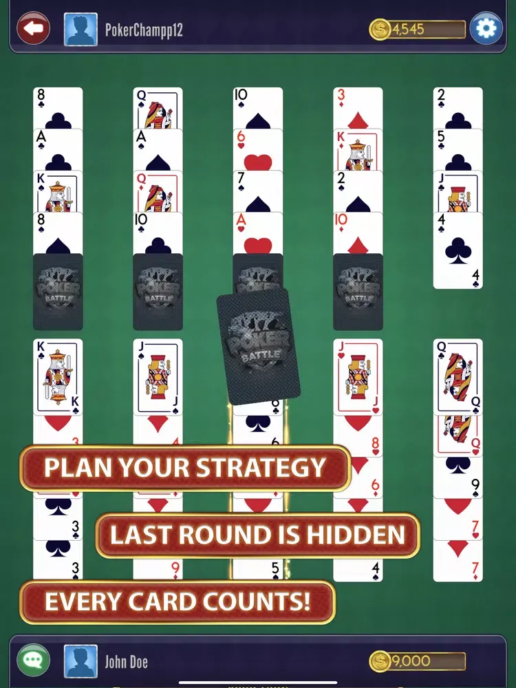Poker Battle - Card Game iPad  स्क्रीनशॉट
