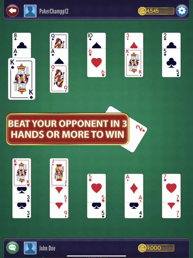 Poker Battle - Card Game iPad  स्क्रीनशॉट