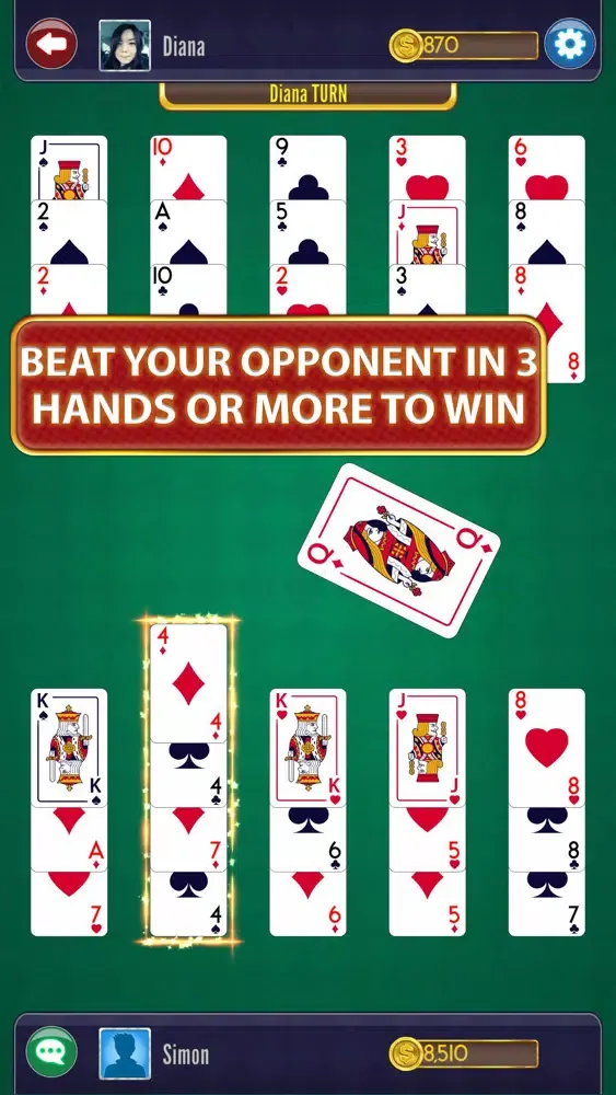 Poker Battle - Card Game स्क्रीनशॉट