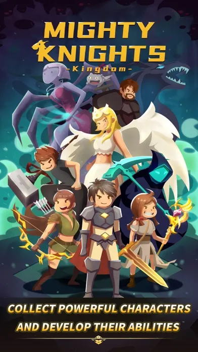 Tangkapan layar Mighty Knights : Kingdom