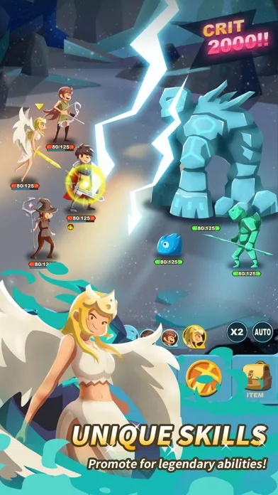 Tangkapan layar Mighty Knights : Kingdom