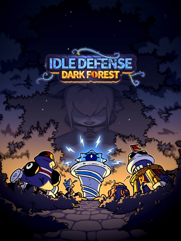 Screenshot di Idle Defense: Dark Forest iPad 