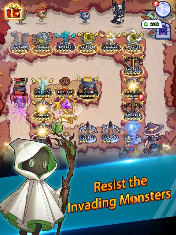 Capturas de pantalla de Idle Defense: Dark Forest iPad 