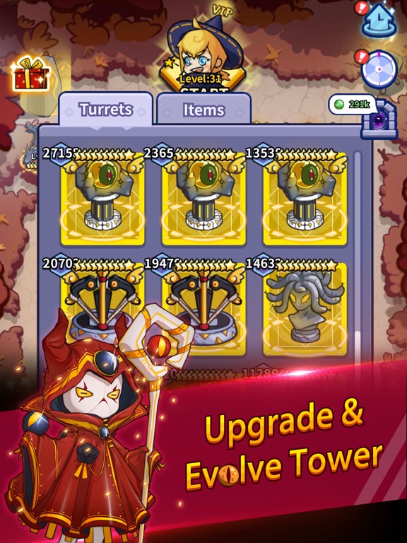 Screenshot di Idle Defense: Dark Forest iPad 