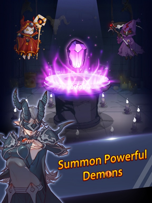 Screenshot di Idle Defense: Dark Forest iPad 