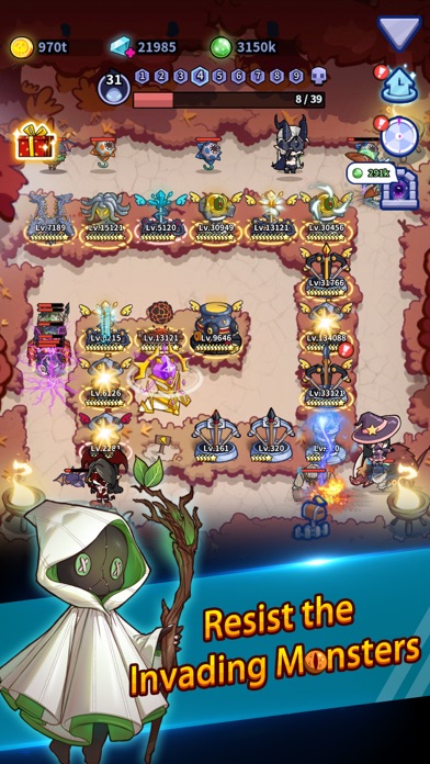 Screenshot di Idle Defense: Dark Forest