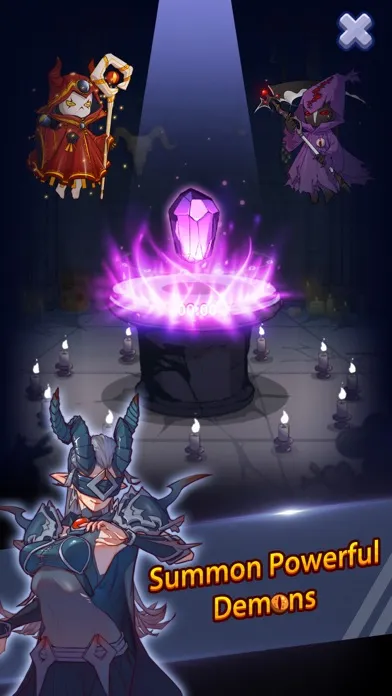 Capturas de pantalla de Idle Defense: Dark Forest