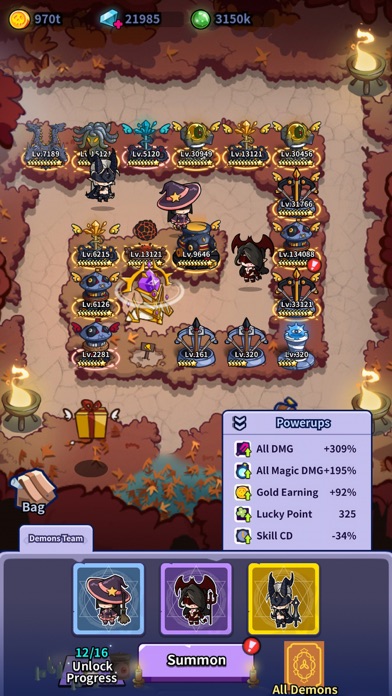 Screenshot di Idle Defense: Dark Forest
