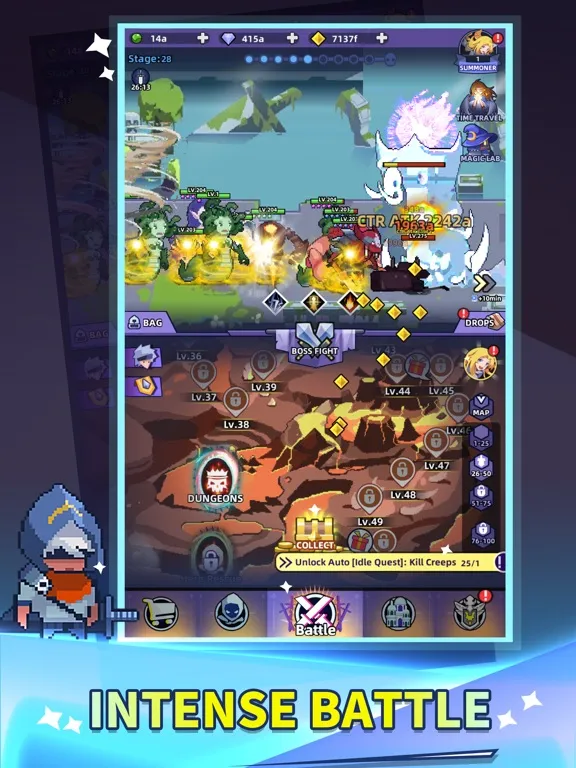 Idle Summoner iPad  سکرین شاٹس