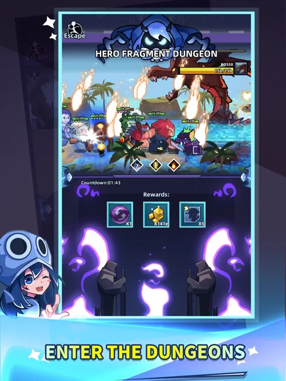 Idle Summoner iPad  سکرین شاٹس