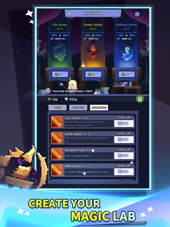 Idle Summoner iPad  سکرین شاٹس