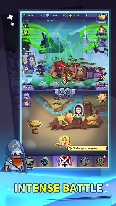 Idle Summoner سکرین شاٹس