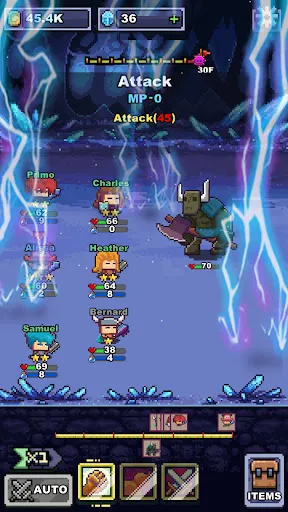 Tangkapan layar Infinite Knights - Idle RPG