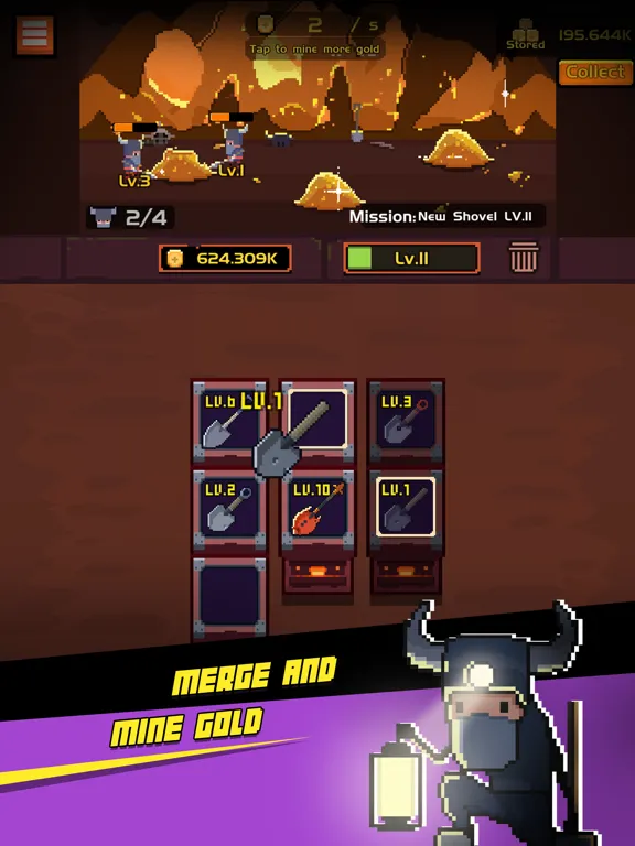 Miner Merge iPad  스크린샷