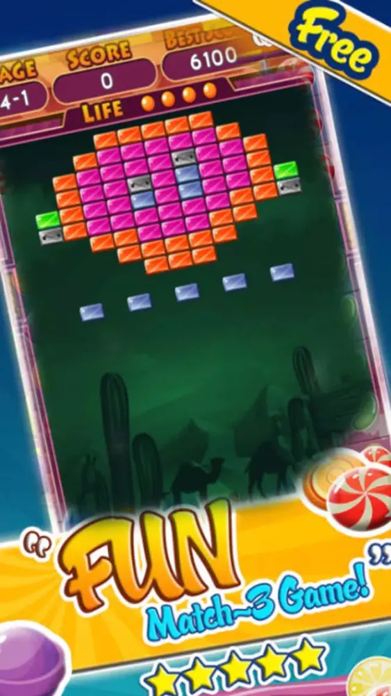 Simple Breakout 2017 سکرین شاٹس