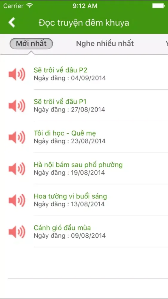 Ảnh chụp màn hình của JoyFM