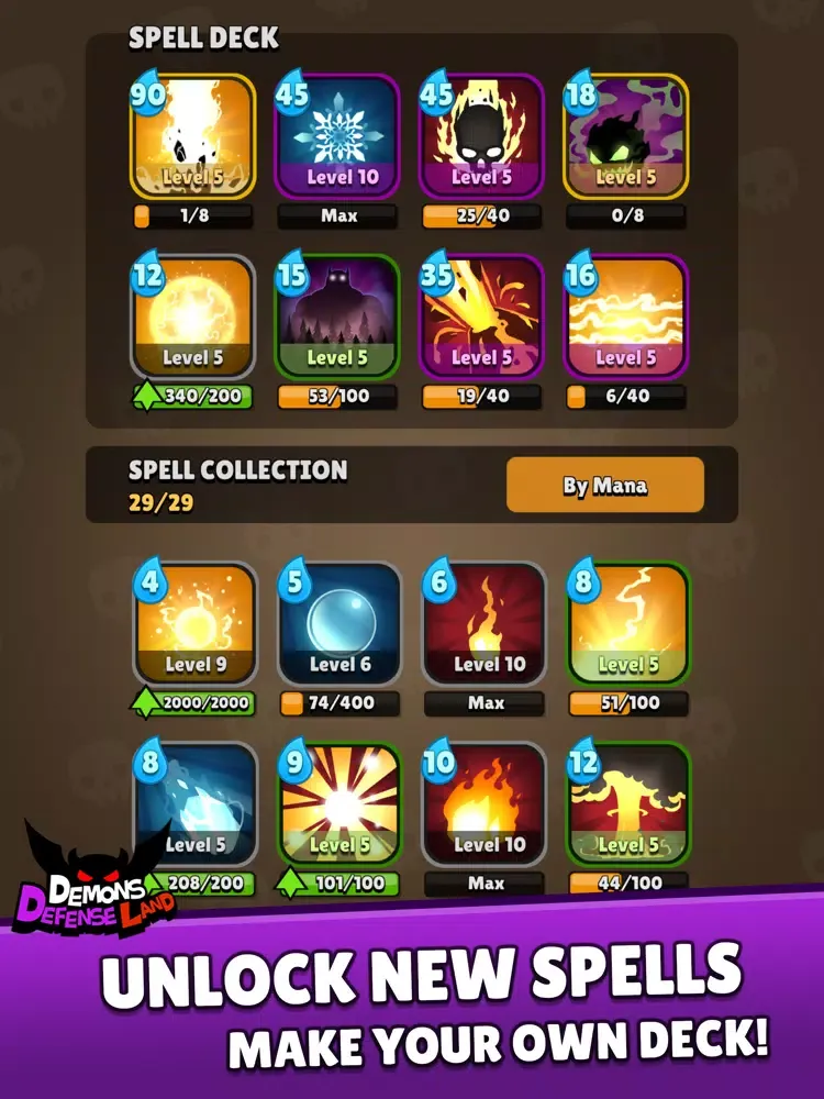 Demons Defense Land iPad  Ekran Görüntüleri