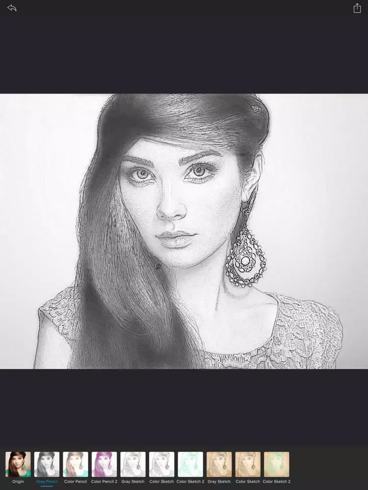 Photo Sketch-Sketcher & Maker iPad  Ekran Görüntüleri
