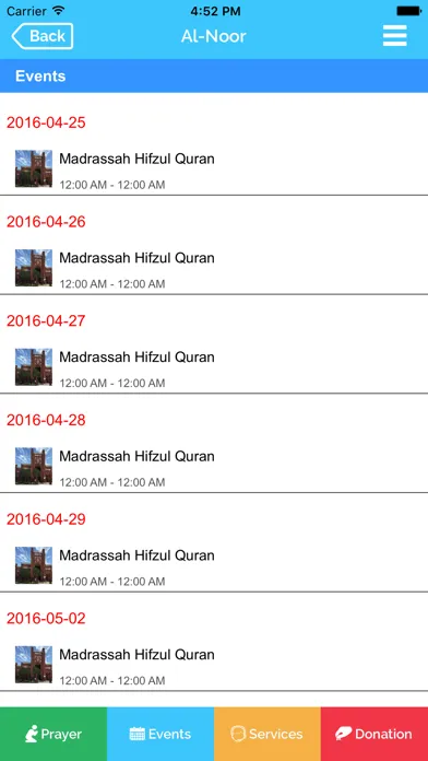 Al Noor Islamic Center Screenshots