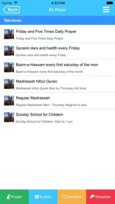 Al Noor Islamic Center Screenshots
