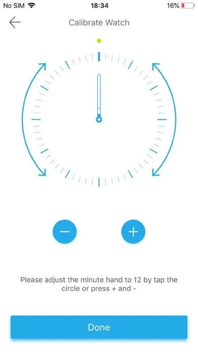 Capturas de tela do YoWatch