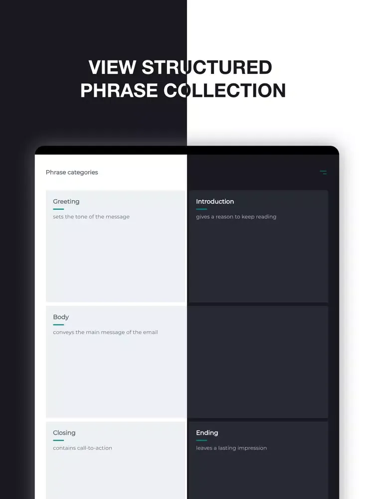 Capturas de tela do Bize - email writing tool iPad 