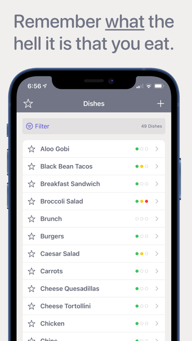 Tangkapan skrin Lemur: Simple Meal Planning