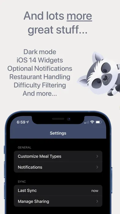 صور Lemur: Simple Meal Planning
