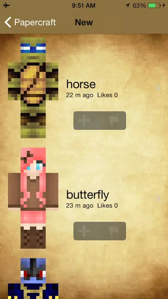 Papercraft Free for Headcraft سکرین شاٹس