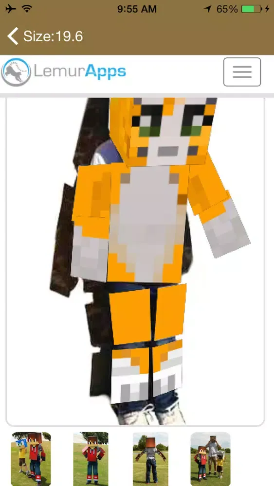 Papercraft Free for Headcraft سکرین شاٹس