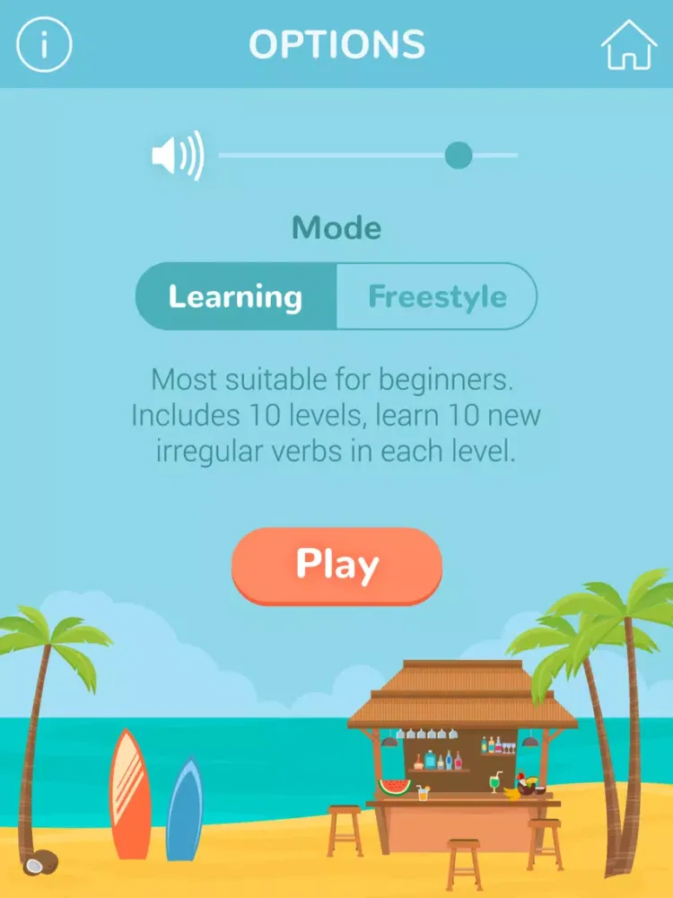 تصاویر Learn 100 Irregular Verbs iPad 