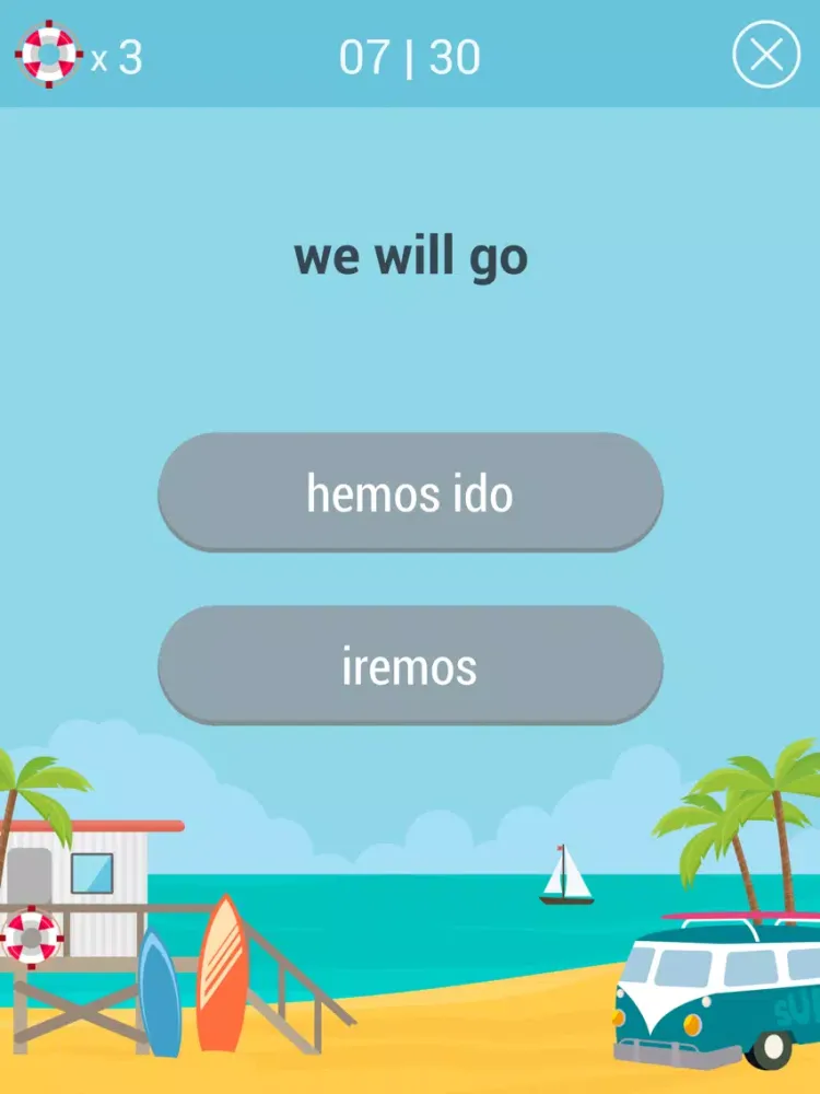Captures d'écran de Learn 100 Spanish verbs iPad 