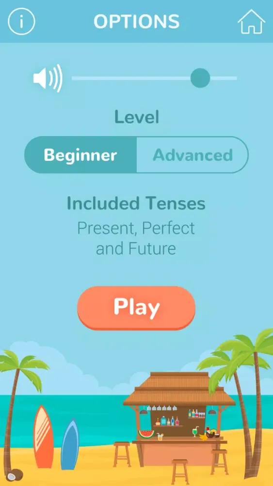 Captures d'écran de Learn 100 Spanish verbs