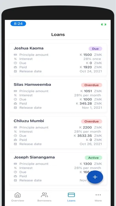 Capturas de pantalla de Lendbox | Loan Management App