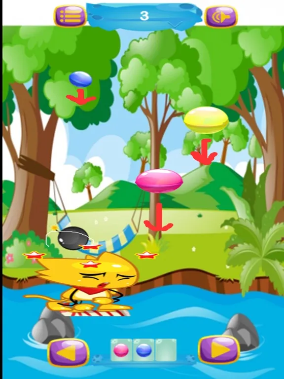 Hero Cat Sweet Candy iPad  Screenshots