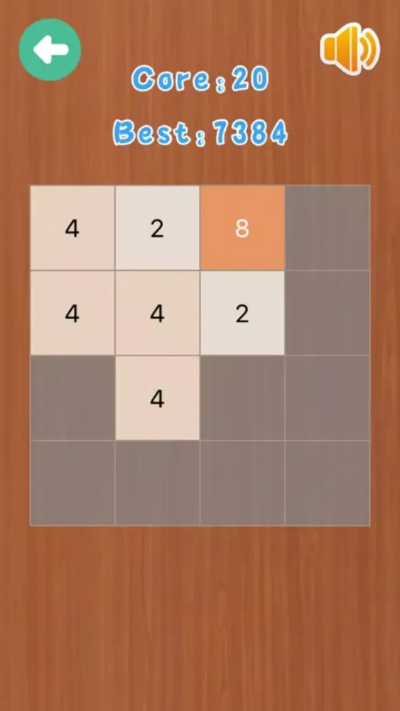 Capturas de pantalla de 2048 for English could not stop