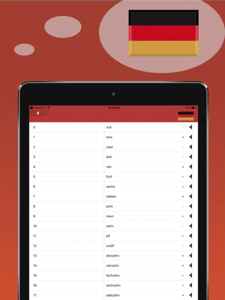 صور Learn German - Lengo Your Own Vocabel Trainer App iPad 