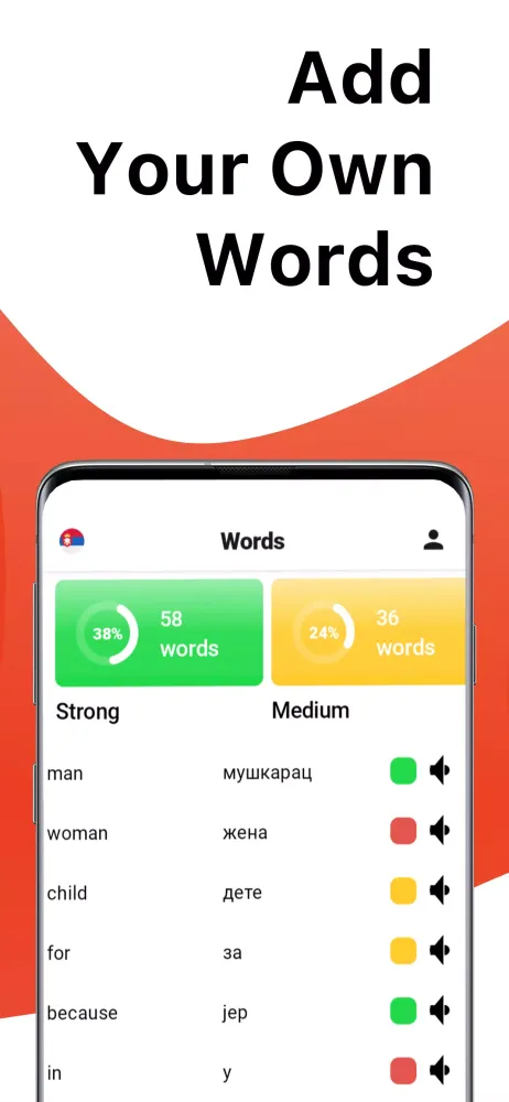 Captures d'écran de Learn Serbian with LENGO
